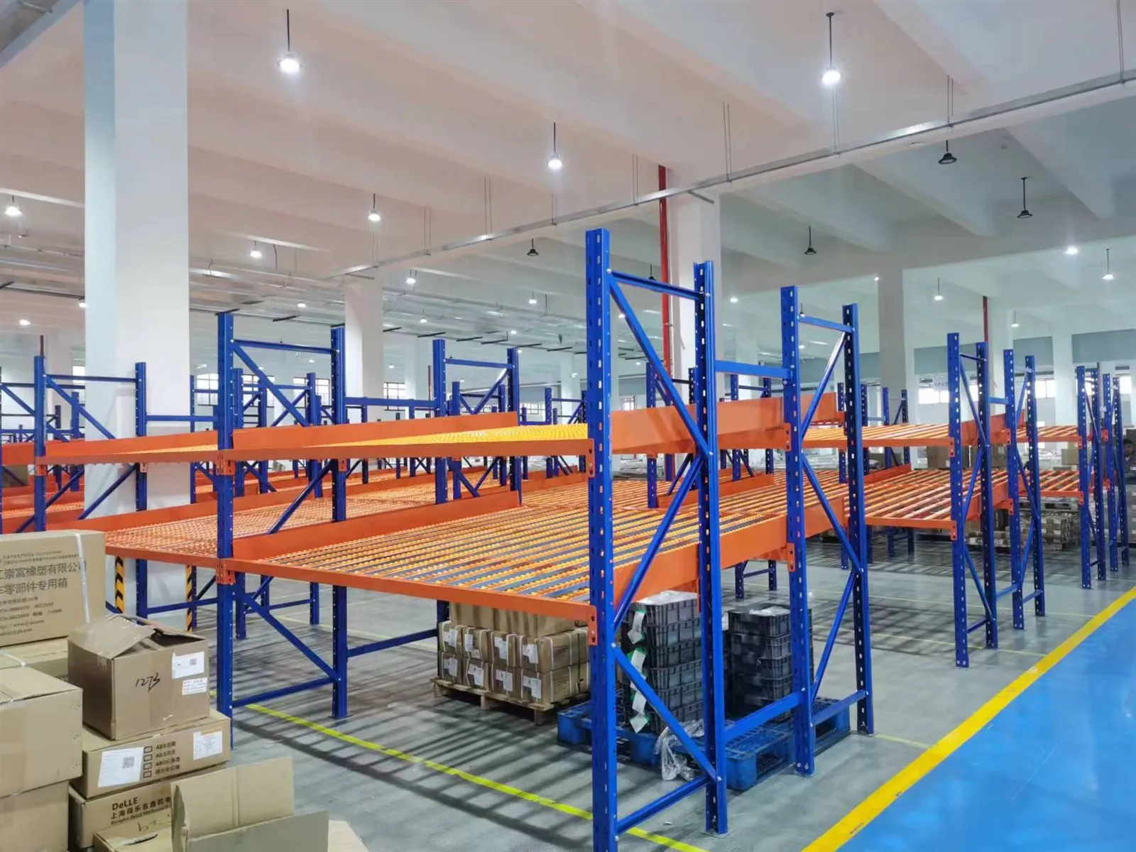 Carton Flow Sliding Racking Carton Flow Sliding Racking