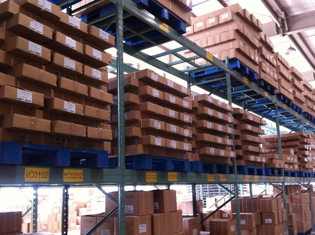 Warehouse Racking Plastic Pallet02 Warehouse Racking Plastic Pallet02